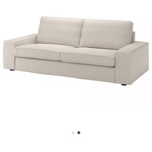 KIVIK IKEA Modern Cream Sofa COVER ONLY